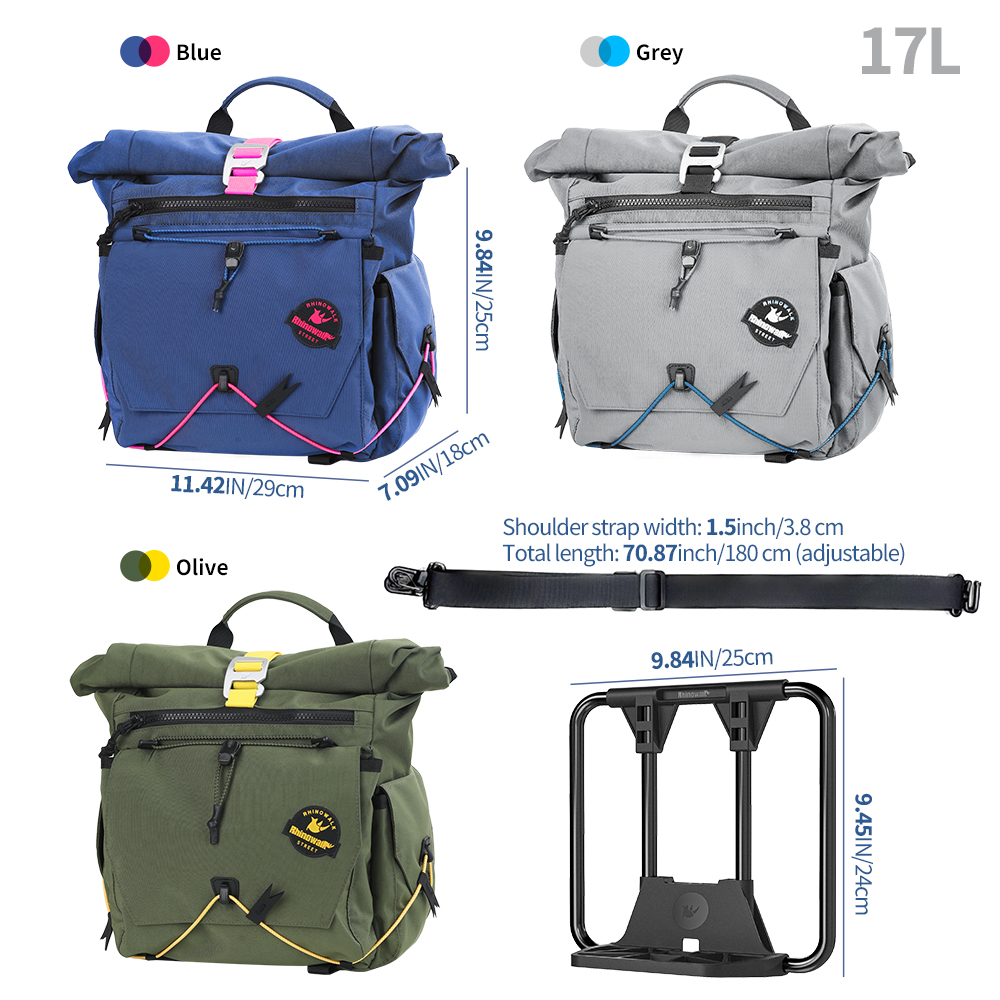 Rhinowalk 자전거 핸들바 가방 앞바구니 배낭 보 - Cycling Commute Backpack 리뷰 및 가격